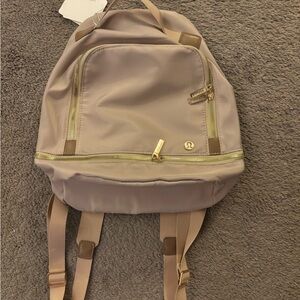 lululemon athletica Beige Backpack